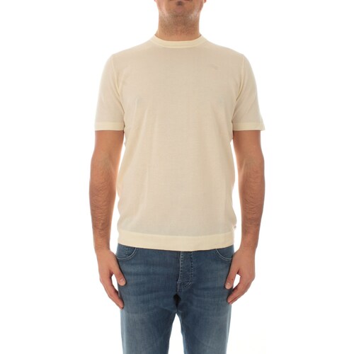Abbigliamento Uomo T-shirt maniche corte Drumohr D0GF100 Bianco