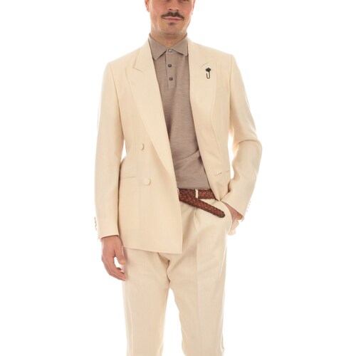 Abbigliamento Uomo Giacche / Blazer Lardini EQ690EI EQAT62594 Bianco