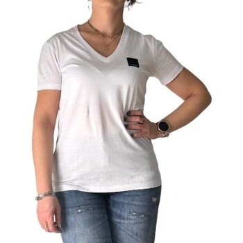 Abbigliamento Donna Top / T-shirt senza maniche EAX 3DYT44 YJ3RZ Bianco