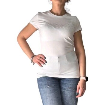 Abbigliamento Donna Top / T-shirt senza maniche EAX 3DYT48 YJETZ Bianco