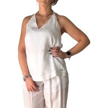 Abbigliamento Donna Top / Blusa EAX 3DYH45 YN9RZ Bianco