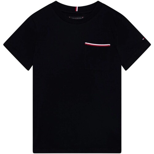 Abbigliamento Bambino T-shirts a maniche lunghe Tommy Hilfiger KB0KB08817 Blu