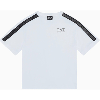 Abbigliamento Bambino T-shirt maniche corte Emporio Armani EA7 3DBT56-BJ02Z Bianco