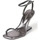 Scarpe Donna Décolleté Jeffrey Campbell sandali con tacco eleganti Charged Argento