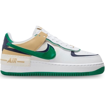 Scarpe Donna Sneakers Nike Wmns Air Force 1 Shadow Bianco