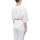 Abbigliamento Donna Polo maniche lunghe Disclaimer 54355 Bianco