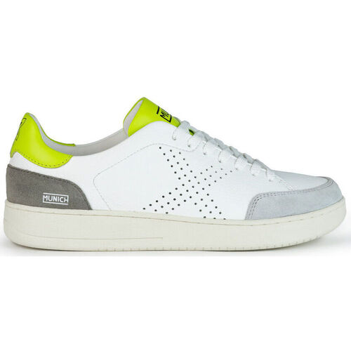 Scarpe Uomo Sneakers Munich X-court 8837007 Blanco/Amarillo Bianco