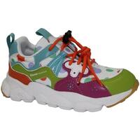 Scarpe Unisex bambino Sneakers basse Flower Mountain FLW-E24-15497-LF-a Multicolore