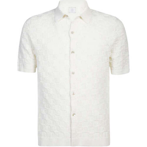 Abbigliamento Uomo Camicie maniche lunghe Eleventy Camicia Uomo  I76MAGI85 MAG0I053 01 Bianco Bianco