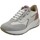 Scarpe Donna Sneakers Keys Sneakers Donna, Lacci e Zip, Plantare Estraibile - K9062 Bianco