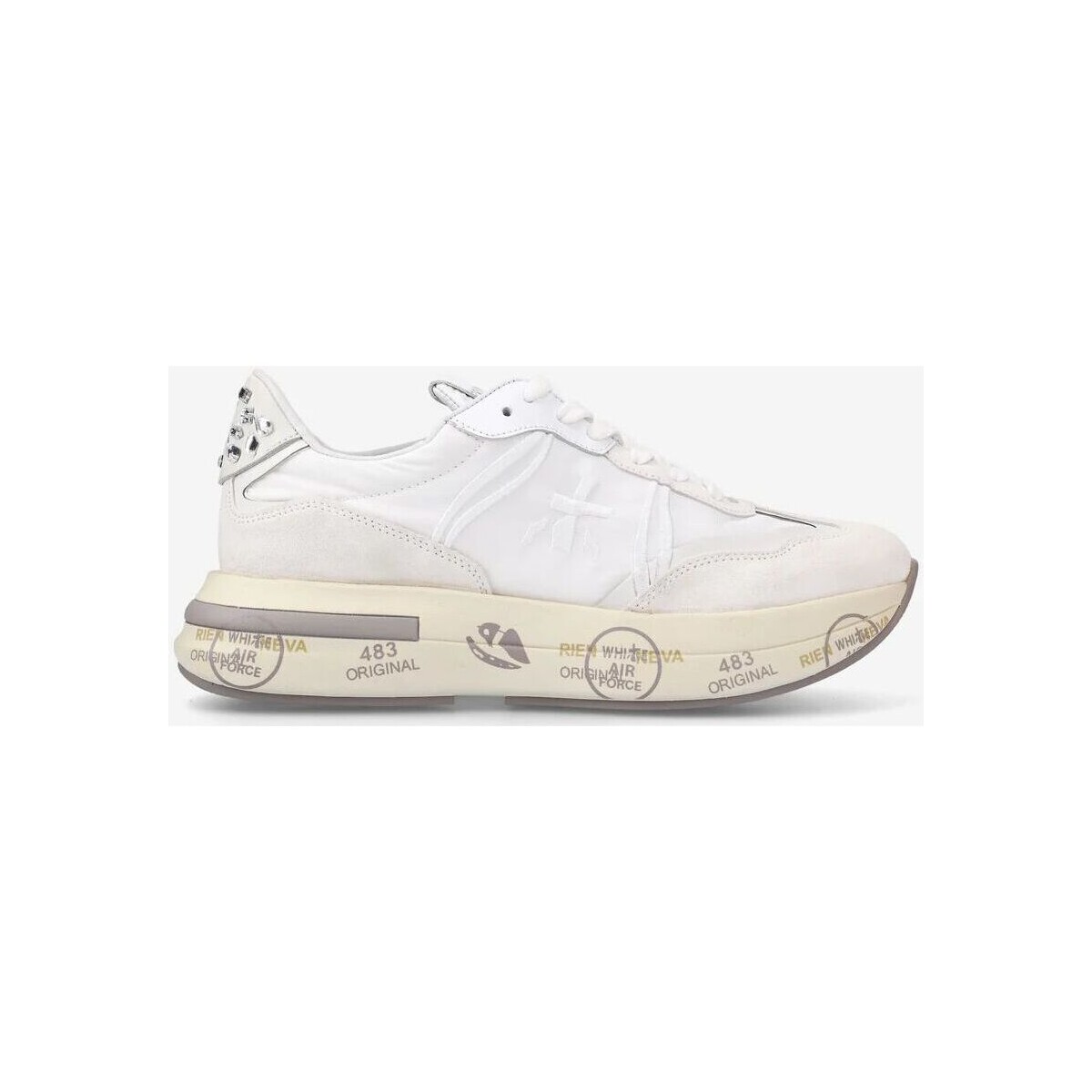 Scarpe Donna Sneakers Premiata CASSIE 6717-. Bianco