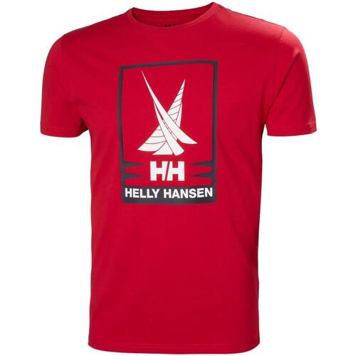 Abbigliamento Uomo T-shirt maniche corte Helly Hansen  Rosso