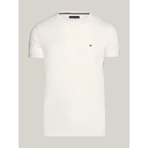Abbigliamento Uomo T-shirt & Polo Tommy Hilfiger MW0MW10800 - STRETCH SLIM FIT-AEF CALICO Beige