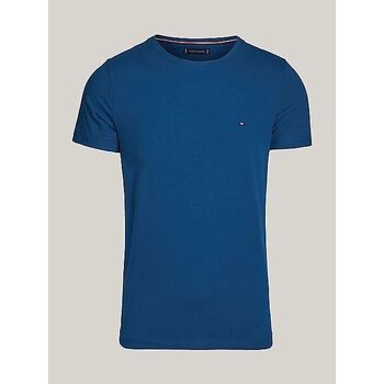 Abbigliamento Uomo T-shirt & Polo Tommy Hilfiger MW0MW10800 - STRETCH SLIM FIT-CHJ ANCHOR BLUE Blu