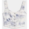 Image of Top Levis A7314 0000 - ALANI CORSET-WESTERN TOILE