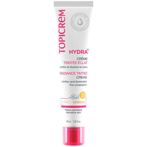 Bellezza Idratanti e nutrienti Topicrem Crema Colorata Hydra+ Spf50 light 