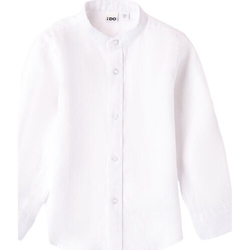 Abbigliamento Bambino Camicie maniche lunghe Ido 48233 Bianco