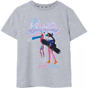Abbigliamento Bambina T-shirt maniche corte Dessins Animés Merry & Bright Grigio