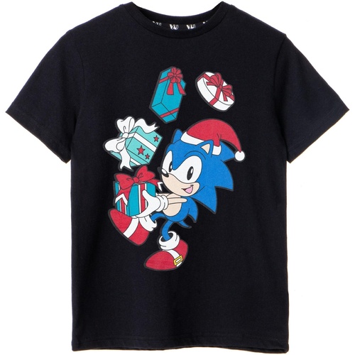 Abbigliamento Bambino T-shirt maniche corte Sonic The Hedgehog NS7977 Nero