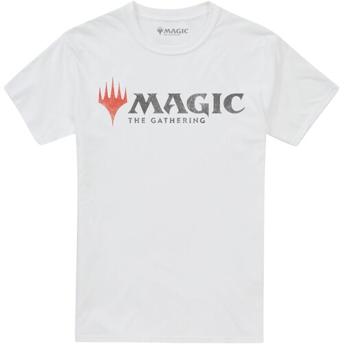 Abbigliamento Uomo T-shirts a maniche lunghe Magic The Gathering TV3027 Bianco
