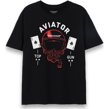 Abbigliamento Uomo T-shirts a maniche lunghe Top Gun Aviator Blu