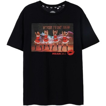 Abbigliamento Donna T-shirt maniche corte Mean Girls Jingle Bell Rock Nero