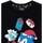 Abbigliamento Uomo T-shirts a maniche lunghe Sonic The Hedgehog NS7940 Nero