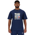 Image of T-shirt & Polo New Balance Hoops graphic t-shirt