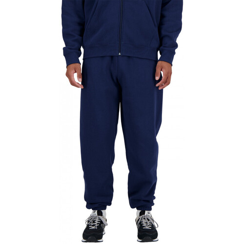 Abbigliamento Uomo Pantaloni New Balance Sport essentials fleece jogger Blu