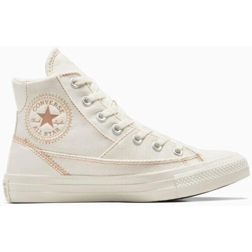 Scarpe Donna Sneakers Converse A04675C CHUCK TAYLOR ALL STAR PATCHWORK Bianco