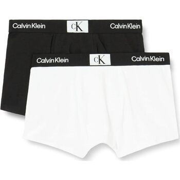 Biancheria Intima Bambino Boxer Calvin Klein Jeans Boxer Confezione Da 2 B70B700467 Bianco