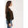 Abbigliamento Donna T-shirts a maniche lunghe Moschino felpa girocollo logata Marrone