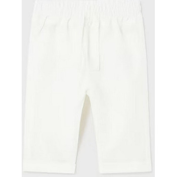 Abbigliamento Unisex bambino Pantaloni Mayoral ATRMPN-44579 Bianco