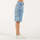 Abbigliamento Donna Shorts / Bermuda Moschino bermuda in denim Blu