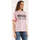 Abbigliamento Donna T-shirt maniche corte Moschino t-shirt rosa con logo Rosa