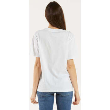 Moschino t-shirt bianca con stampa Bianco