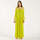 Abbigliamento Donna Vestiti Twin Set tuta gialla plissé LIME