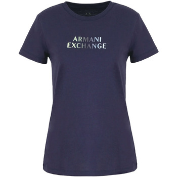 Abbigliamento Donna T-shirt & Polo EAX 3DYT14 YJDGZ Blu