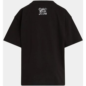 Calvin Klein Jeans T-Shirt Con Logo Taglio Relax IB0IB02036 Nero