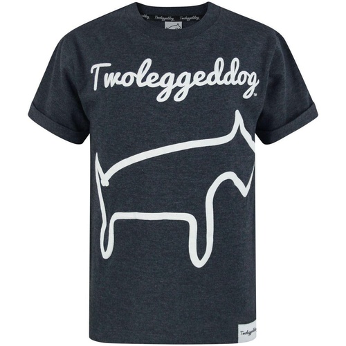 Abbigliamento Unisex bambino T-shirt maniche corte Two Legged Dog NS7826 Grigio