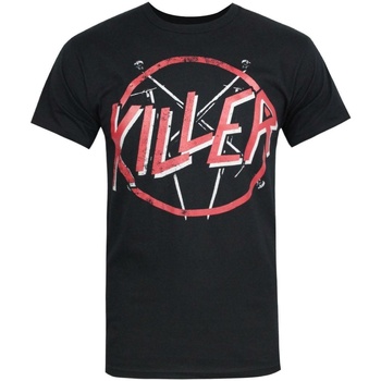 Abbigliamento Uomo T-shirts a maniche lunghe Kill Brand Killer Sprayer Nero