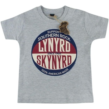 Abbigliamento Unisex bambino T-shirt maniche corte Lynyrd Skynyrd NS7966 Grigio