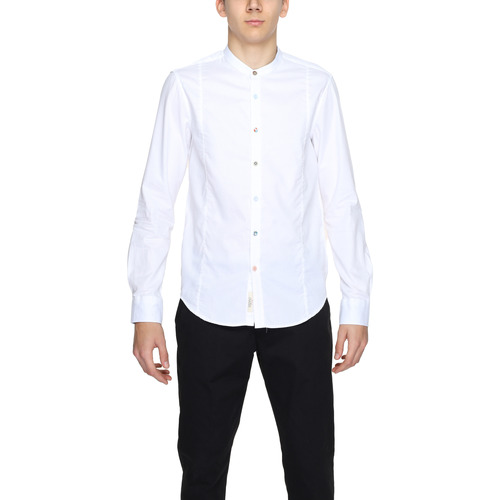 Abbigliamento Uomo Camicie maniche lunghe Gianni Lupo GL094DA Bianco