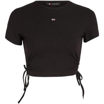 Abbigliamento Donna T-shirt & Polo Tommy Jeans  Nero