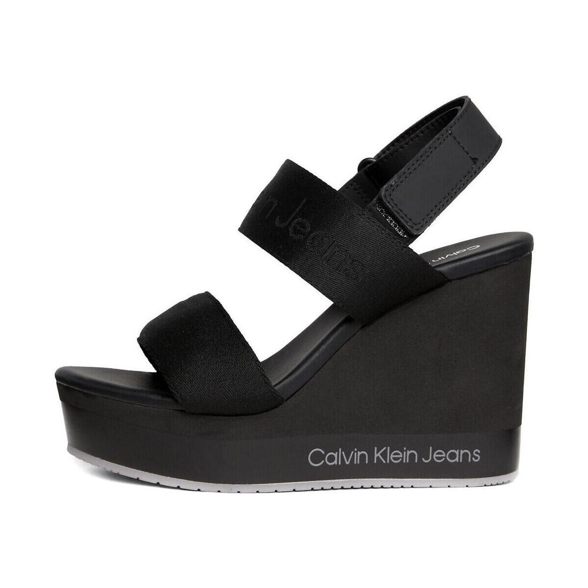 Scarpe Donna Sandali Calvin Klein Jeans  Nero