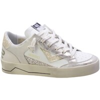 Scarpe Donna Sneakers basse 4B12 Sneakers Donna Bianco/Platino Kyle-d859 Bianco