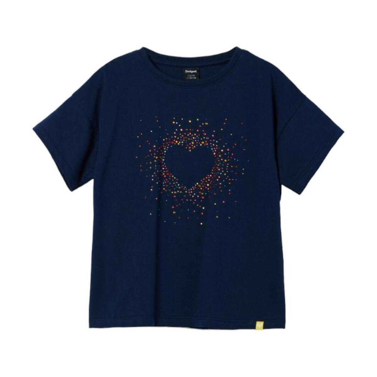 Abbigliamento Bambina T-shirt maniche corte Desigual  Blu