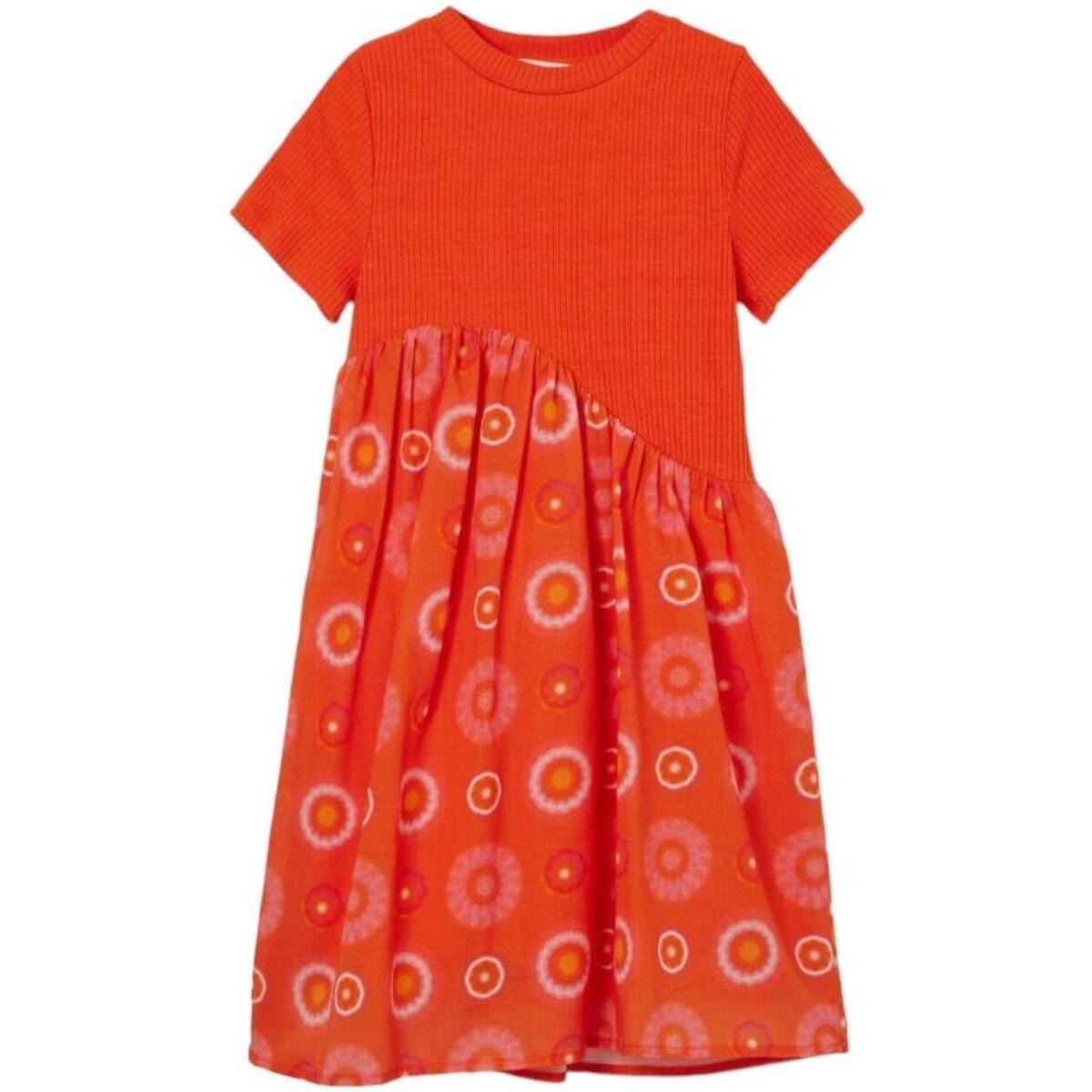 Abbigliamento Bambina Vestiti Desigual  Arancio