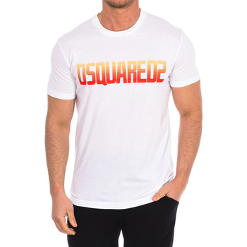 Abbigliamento Uomo T-shirt maniche corte Dsquared S71GD0943-S22427-100 Bianco