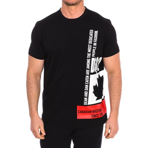Abbigliamento Uomo T-shirt maniche corte Dsquared S71GD1024-S23009-900 Nero